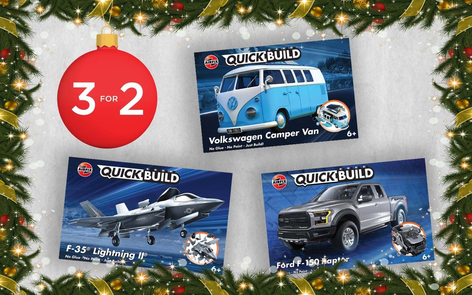 Quickbuild - 3 for 2 - Christmas Pack 3