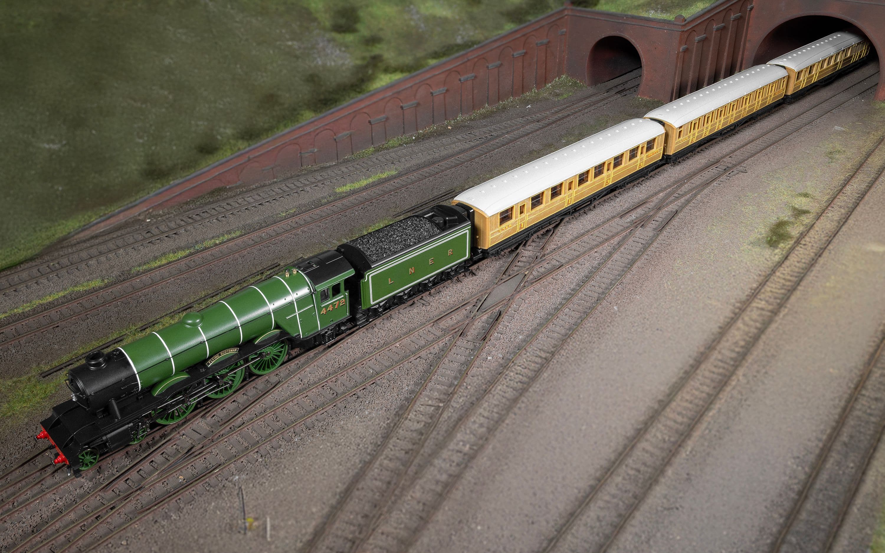 Flying Scotsman Train Set
