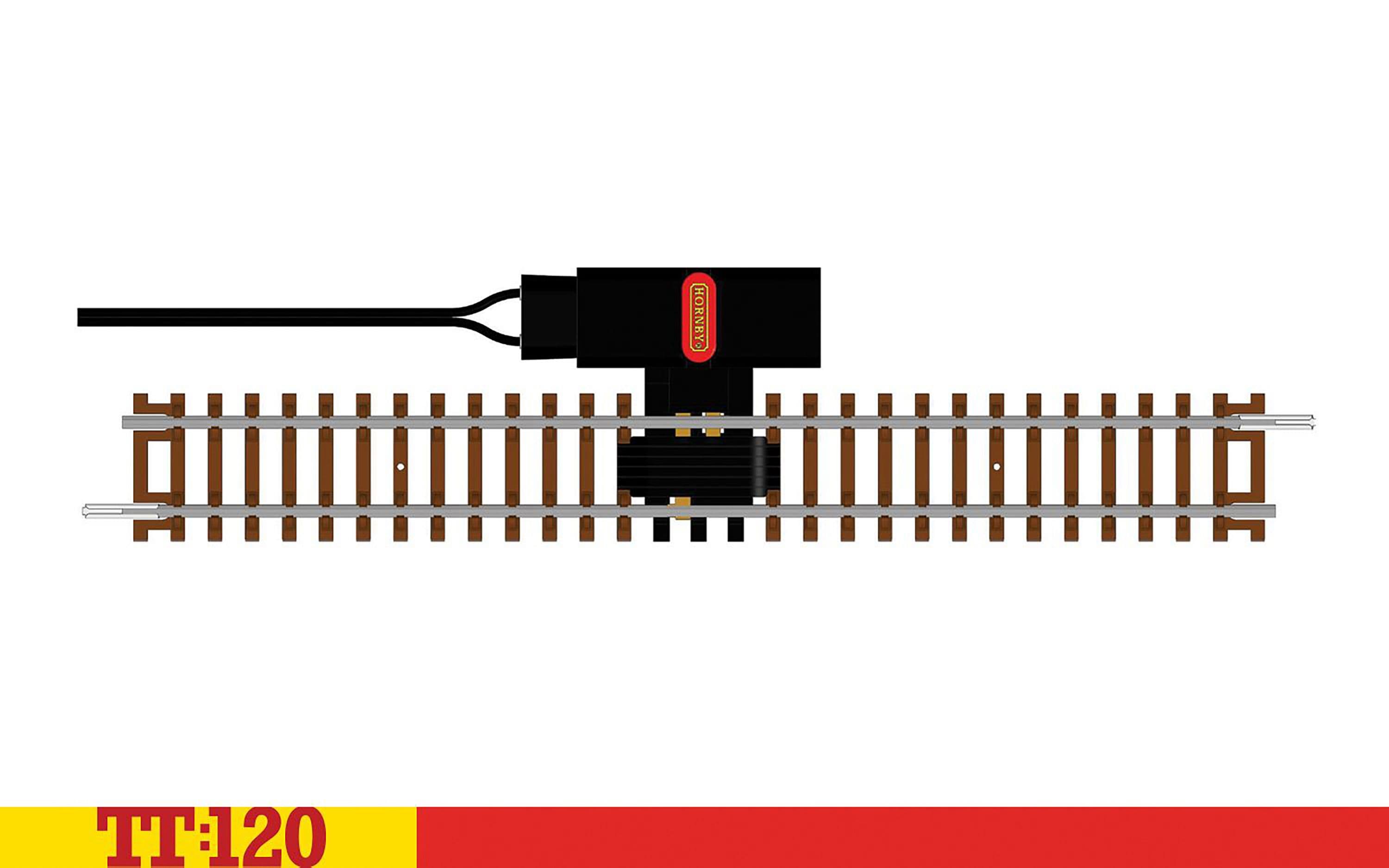 DCC Power Connecting Track 166mm