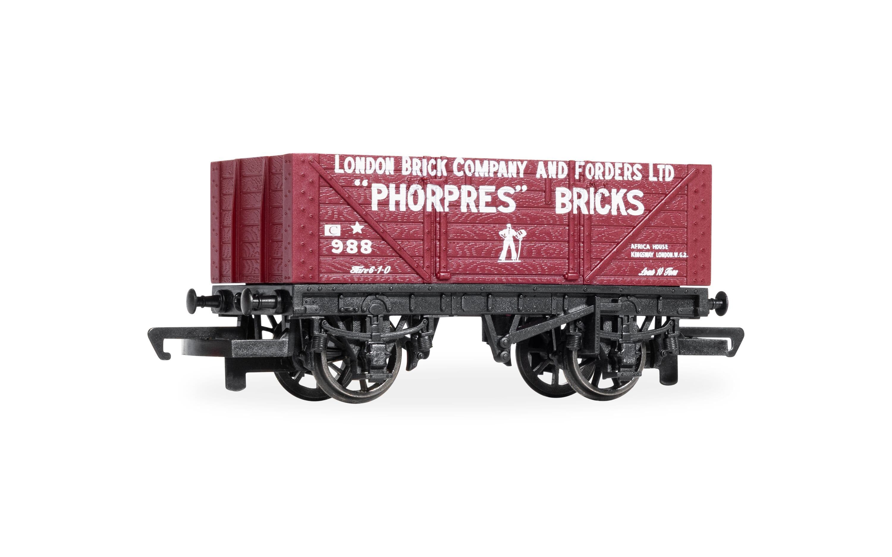 RailRoad: 12T, Plank &amp; Cattle Wagon - Triple Pack