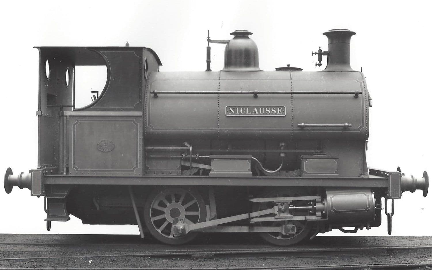 PO, Willans and Robinson, Peckett W4 Class, 0-4-0ST, 882 'Niclausse' - Era 2