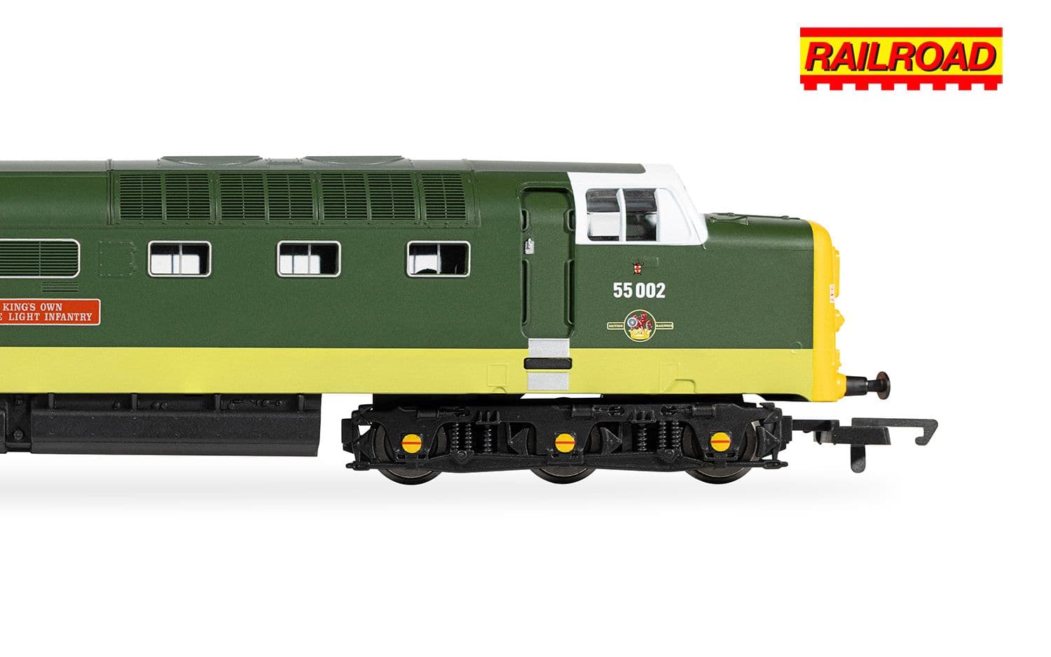  RailRoad: Class 55 (Deltic) - BR - 55002 'The Kings own Yorkshire Light Infantry'