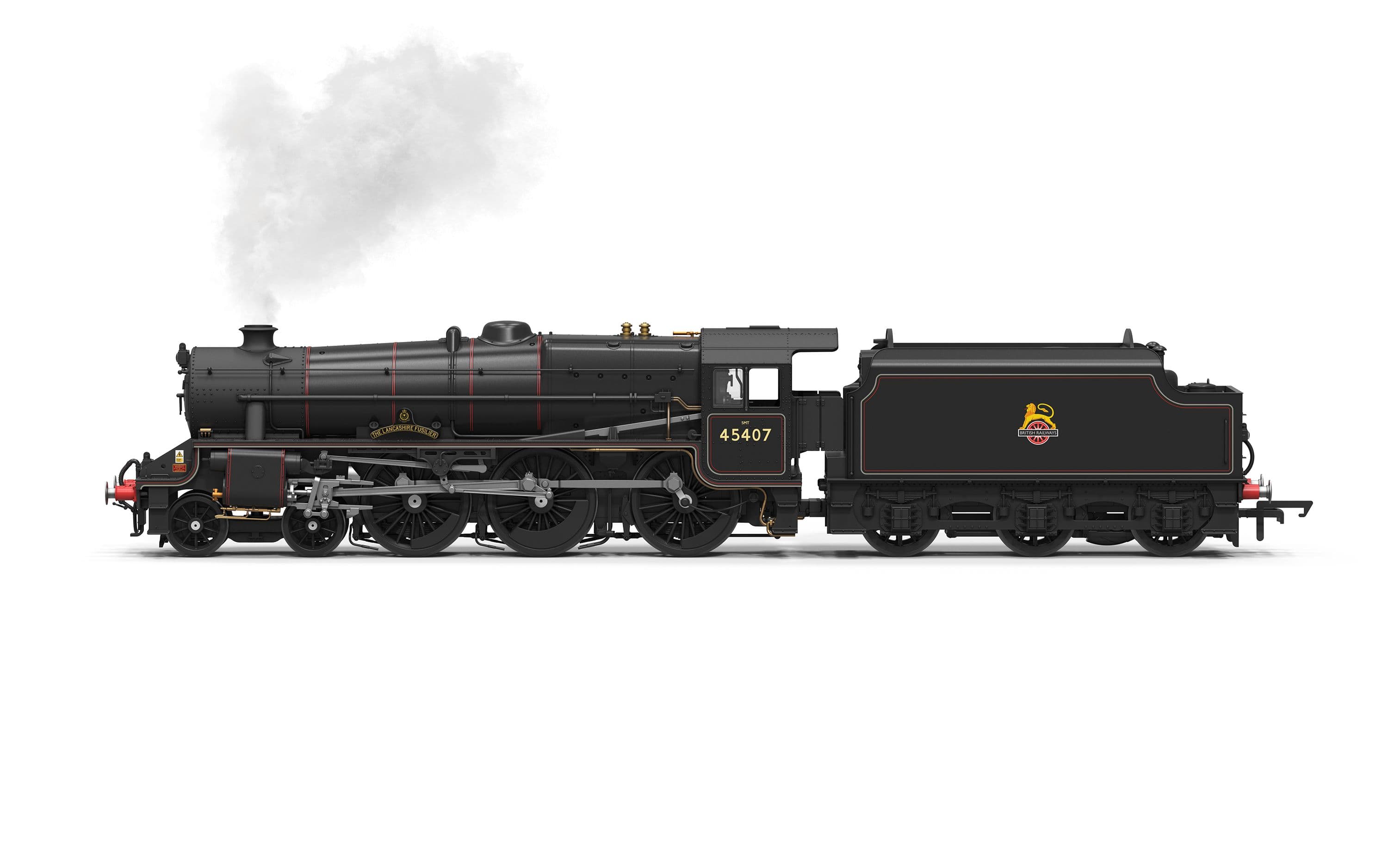 BR - Stanier 5MT 'Black 5' - 45407 'The Lancashire Fusilier' (With Steam Generator)