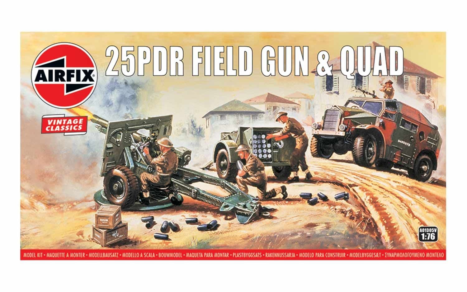 25PDR Field Gun &amp; Quad