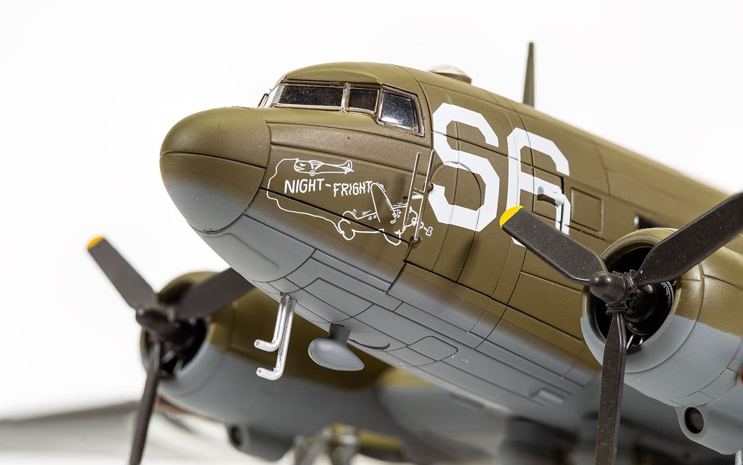 Douglas C-47A Skytrain, 'Night Fright',  5th/6th June 1944