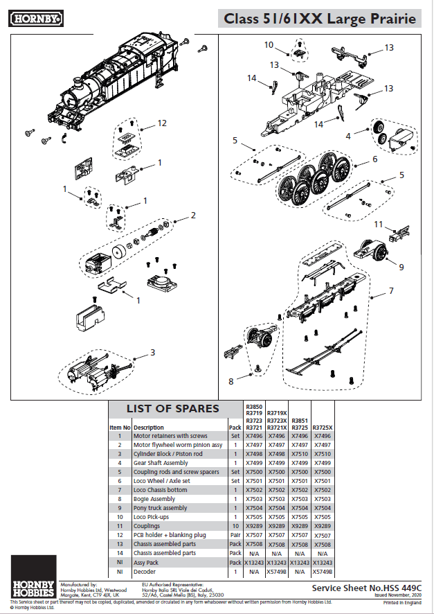 GWR, Class 61xx 'Large Prairie', 2-6-2T, 6110 - Era 3