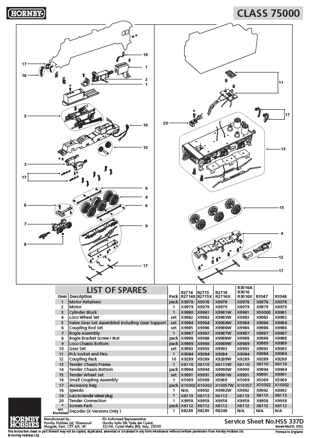 BR, Standard 4MT Class, 4-6-0, 75053 - Era 4