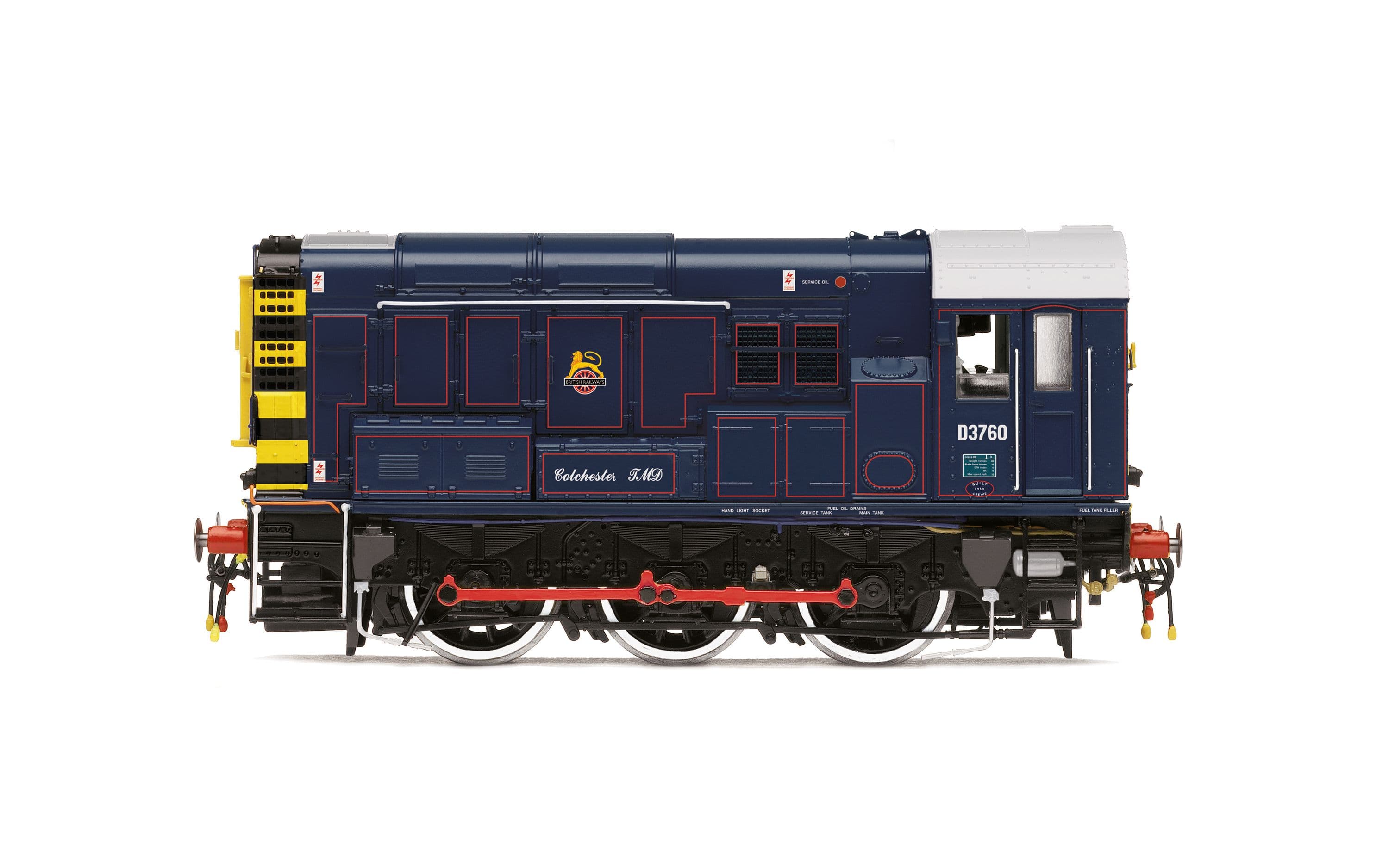 BR - Class 08 - 'Colchester TMD' D3760