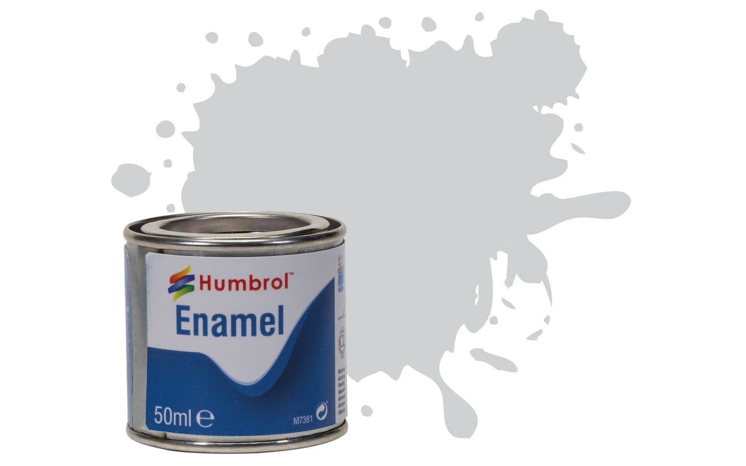 Enamel Paint: 11 - Silver - Metallic - (50ml)