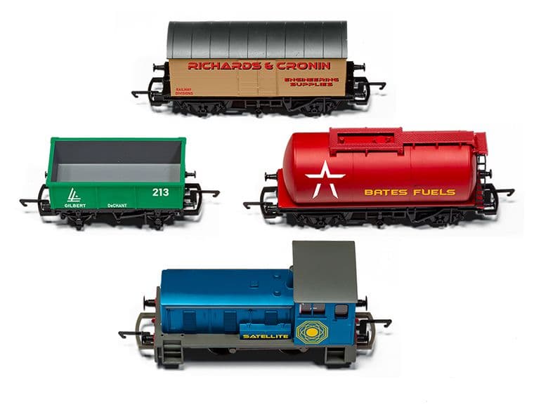 Diesel Mixed Freight Train Set