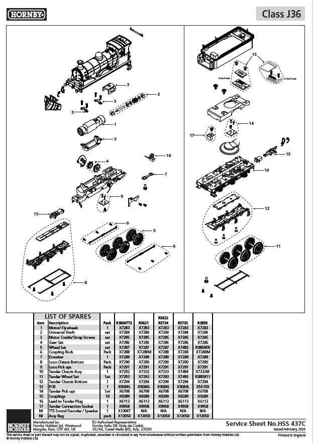 ROD, J36 Class, 0-6-0, 5662 - Era 2