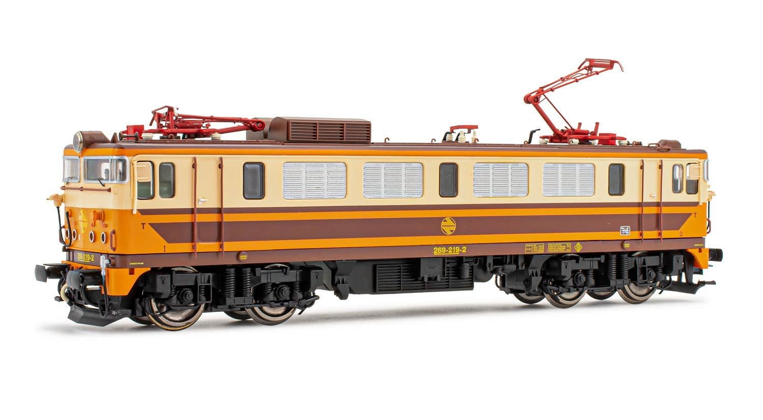 Electrotren (H0 1:87) RENFE, locomotora eléctrica 269, "Estrella" librea, 269-219-2, perà­odo IV