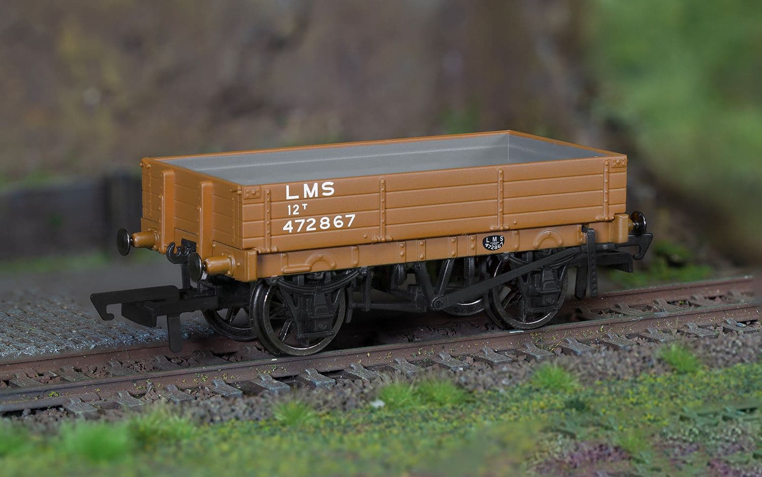3 Plank Wagon, LMS - Era 3
