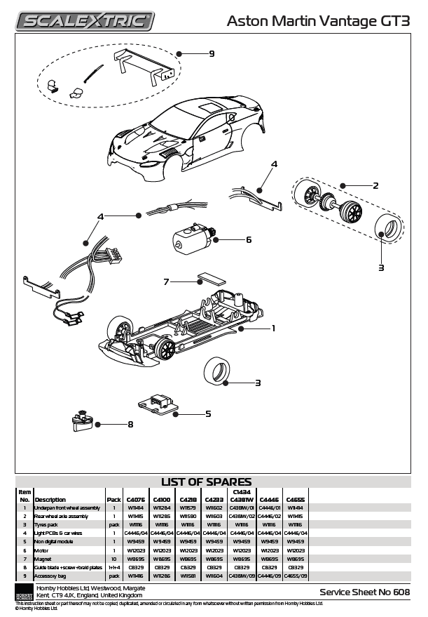 Aston Martin GT3 Vantage – Penny Homes Racing – Ronan Murphy