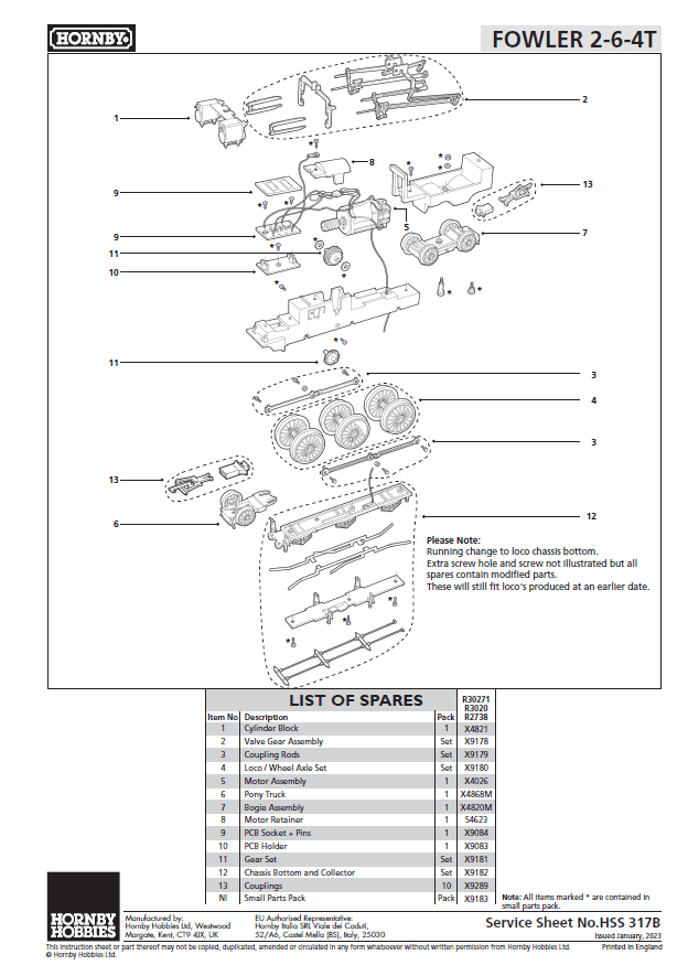 LMS, Fowler 4P, 2-6-4T, 2300: Big Four Centenary Collection – Era 3