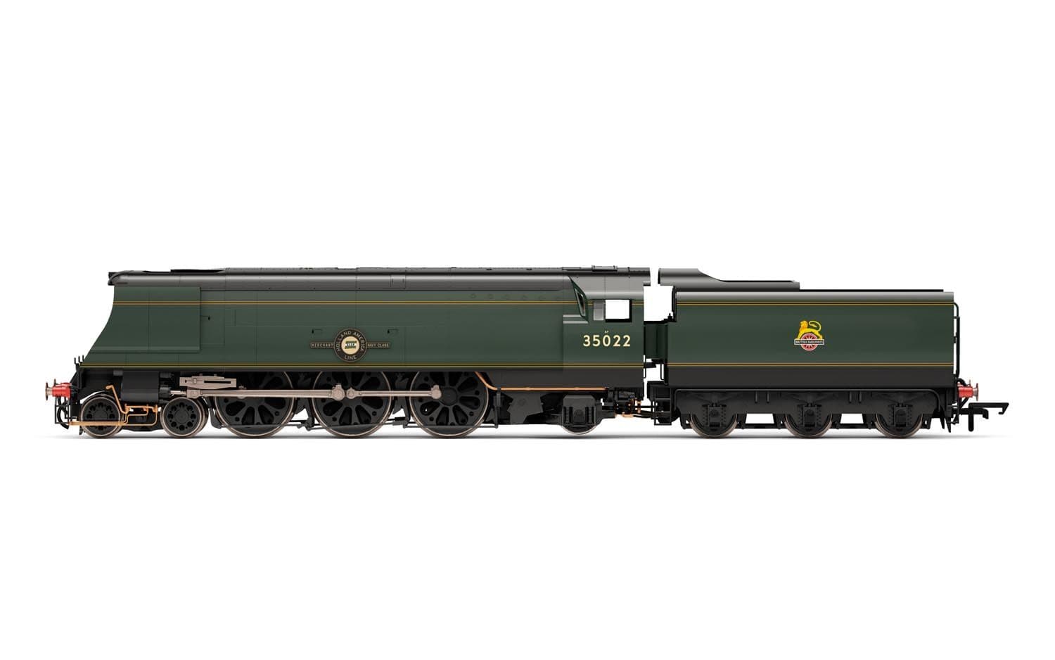 BR, Merchant Navy Class, 4-6-2, 35022 'Holland America Line' - Era 4