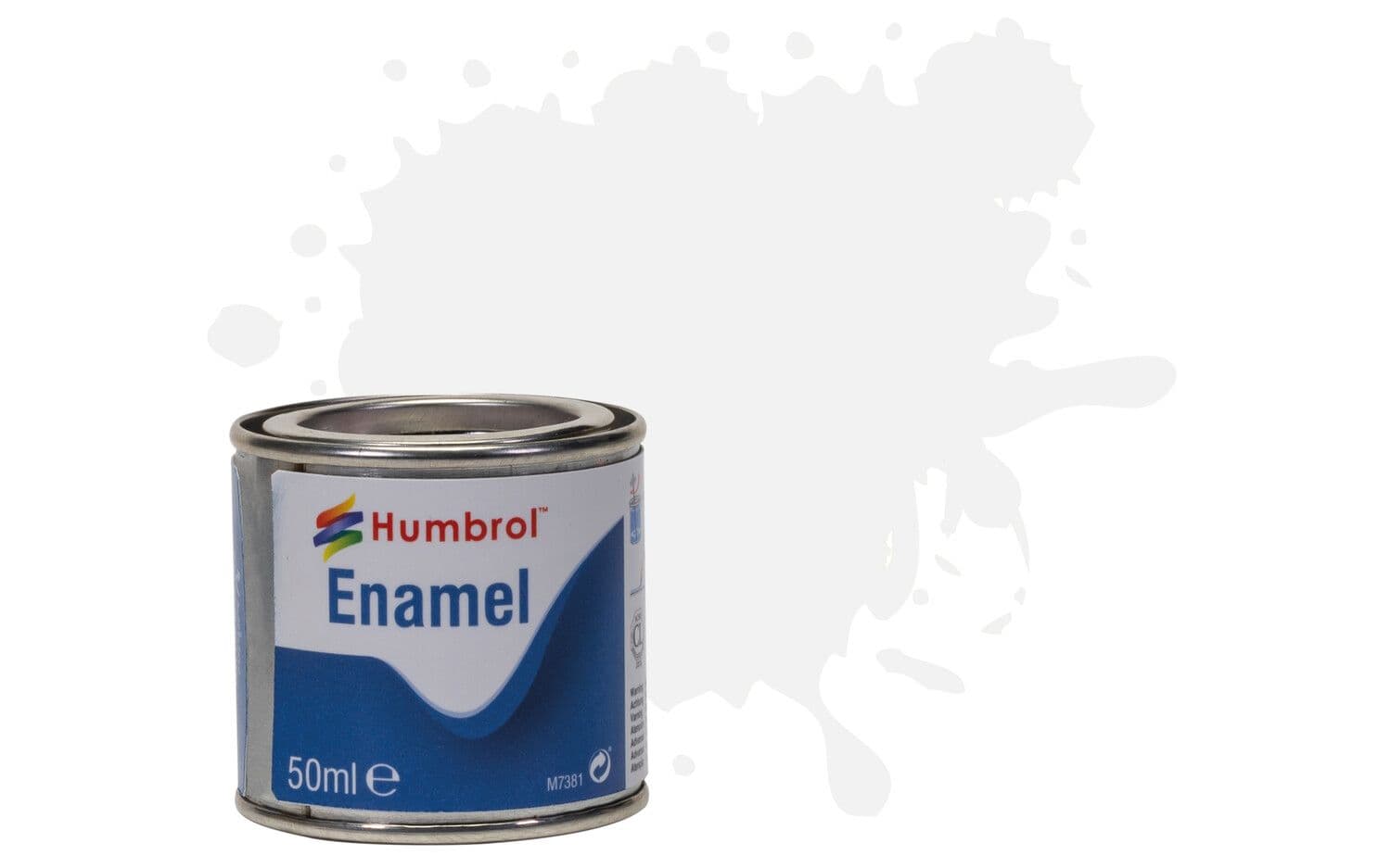 Enamel Paint: 34 - White - Matt - (50ml)