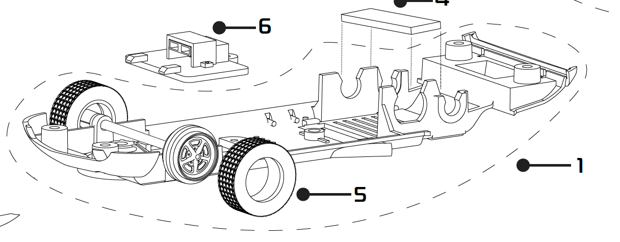 Underpan/ Front axle assembly, UNDERPAN FRT WHLS C4014