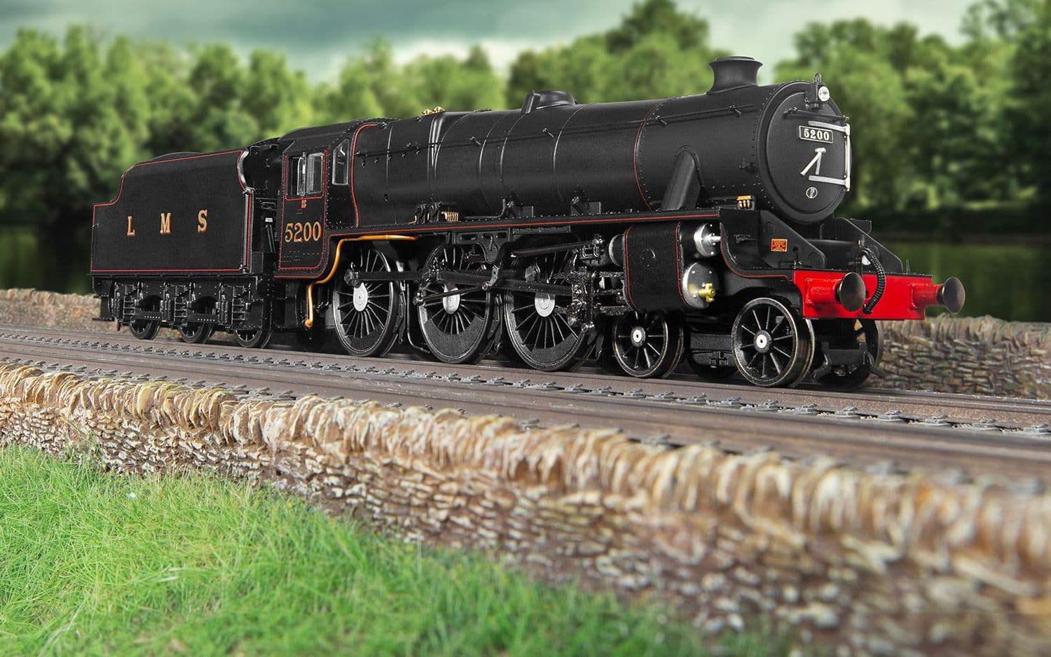 LMS, Stanier 5MT 'Black 5', 4-6-0, 5200 - Era 3