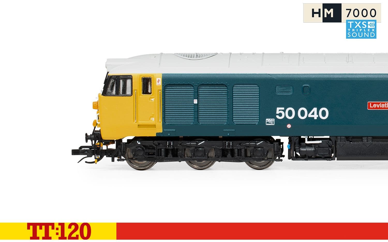 BR, Classe 50, Co-Co, 50040, 'Leviathan' numérique - Époque7