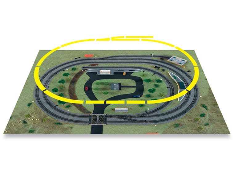 Diesel Mixed Freight Train Set