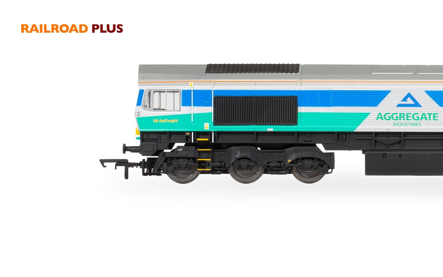 RailRoad Plus: Class 66 - Aggregates Industries - 66711 'Sence'