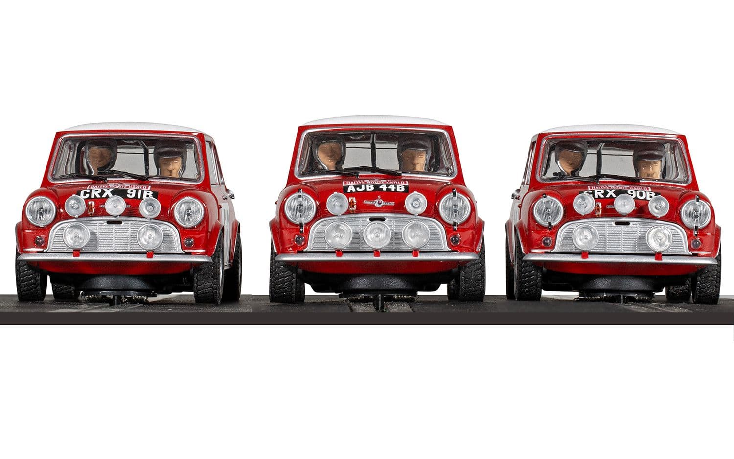 1965 Monte Carlo Rally Mini - Triple Car Pack
