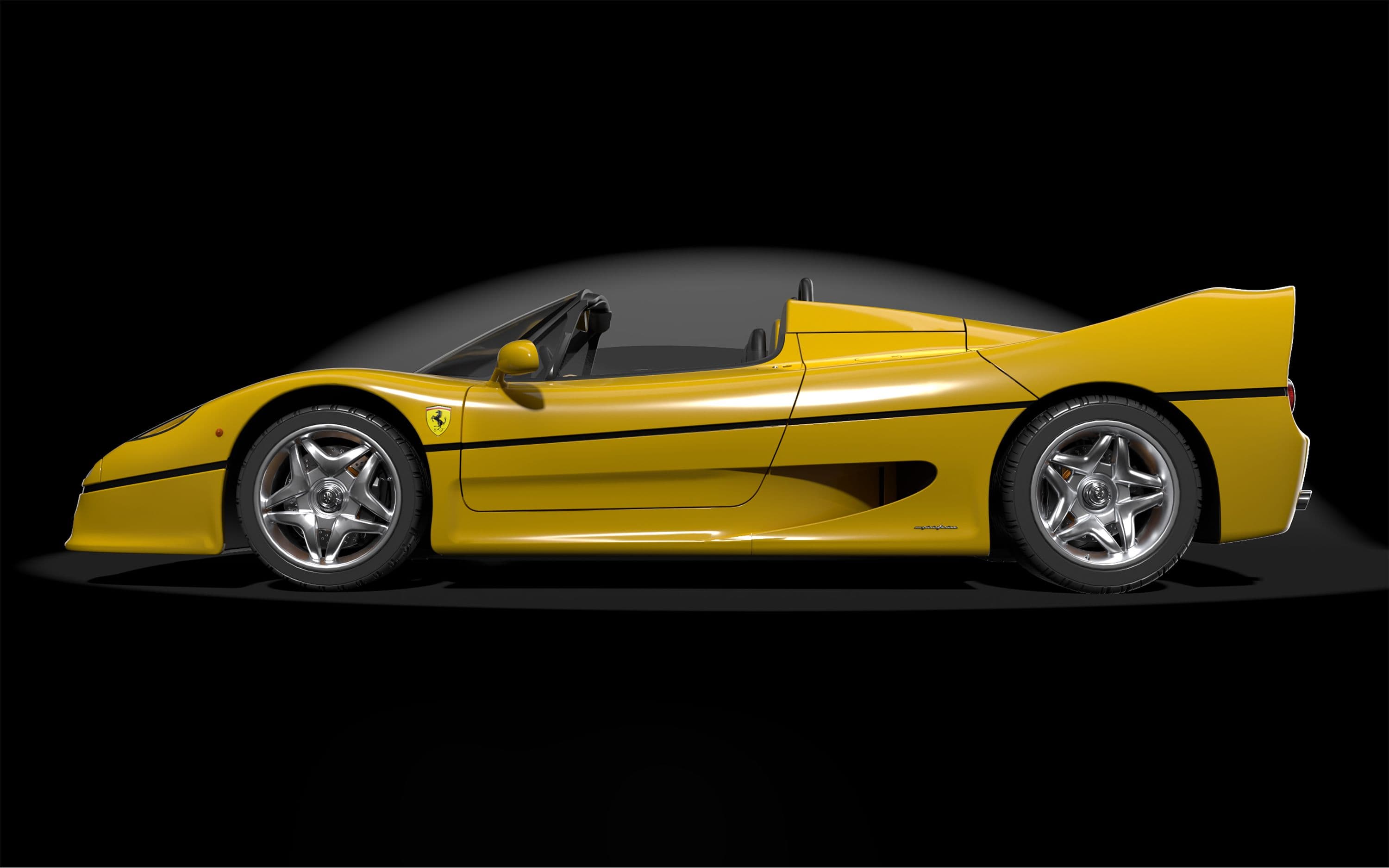 Ferrari F50 - Giallo Modena - 1:8 Scale Kit