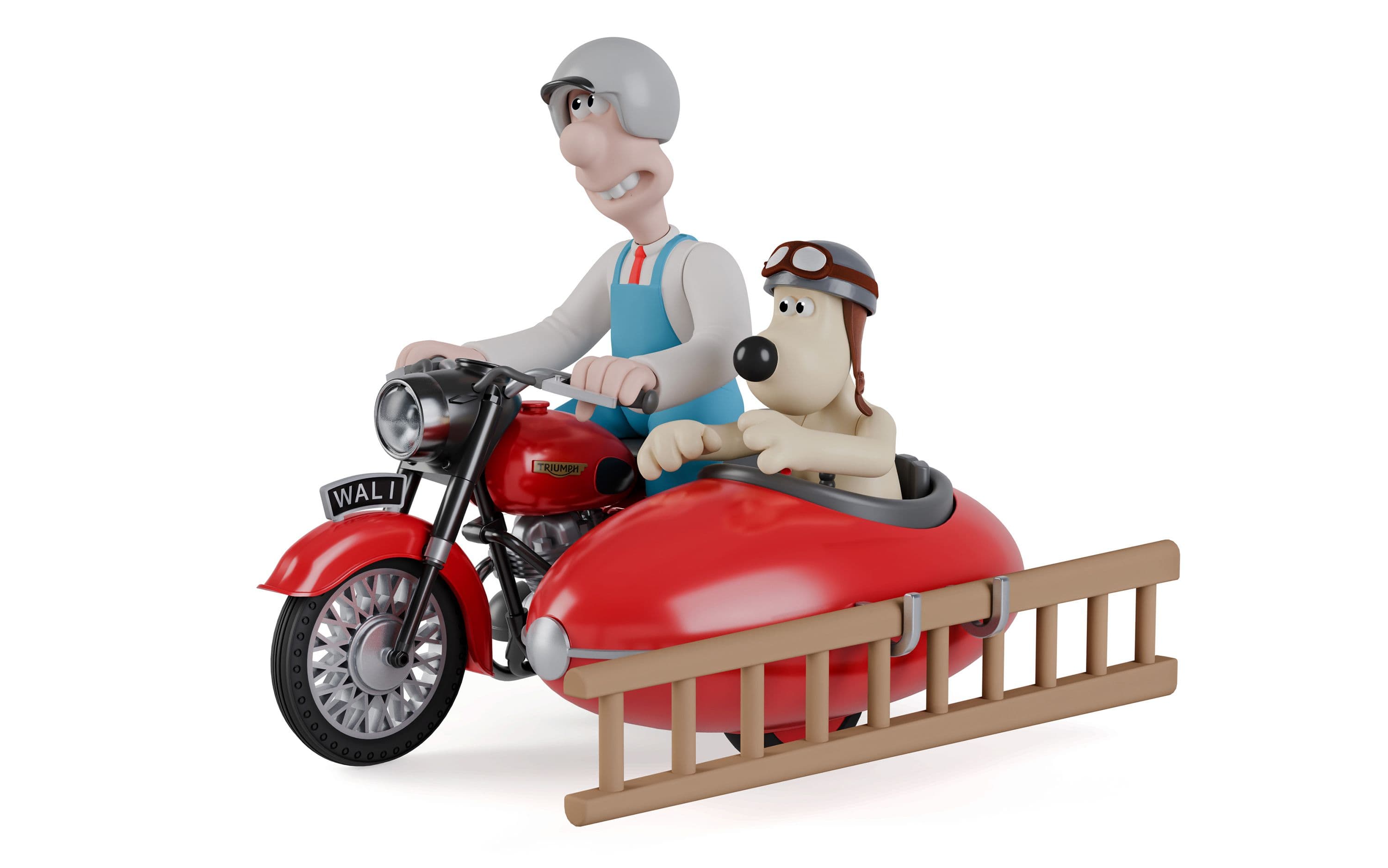 Wallace &amp; Gromit Motorcycle &amp; Sidecar, A Close Shave