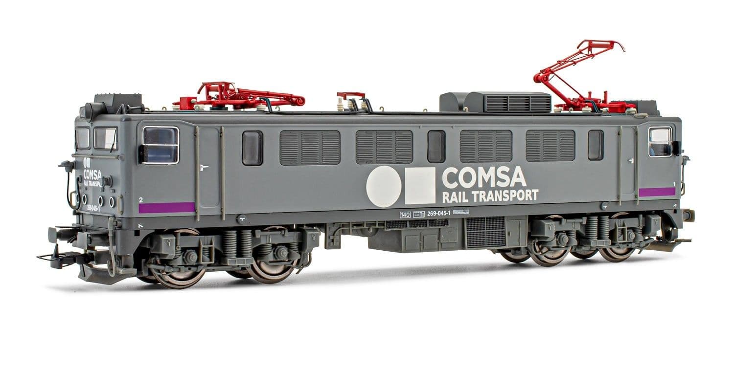 COMSA, locomotora eléctrica serie 269-045-1, ép. VI, con decoder de sonido