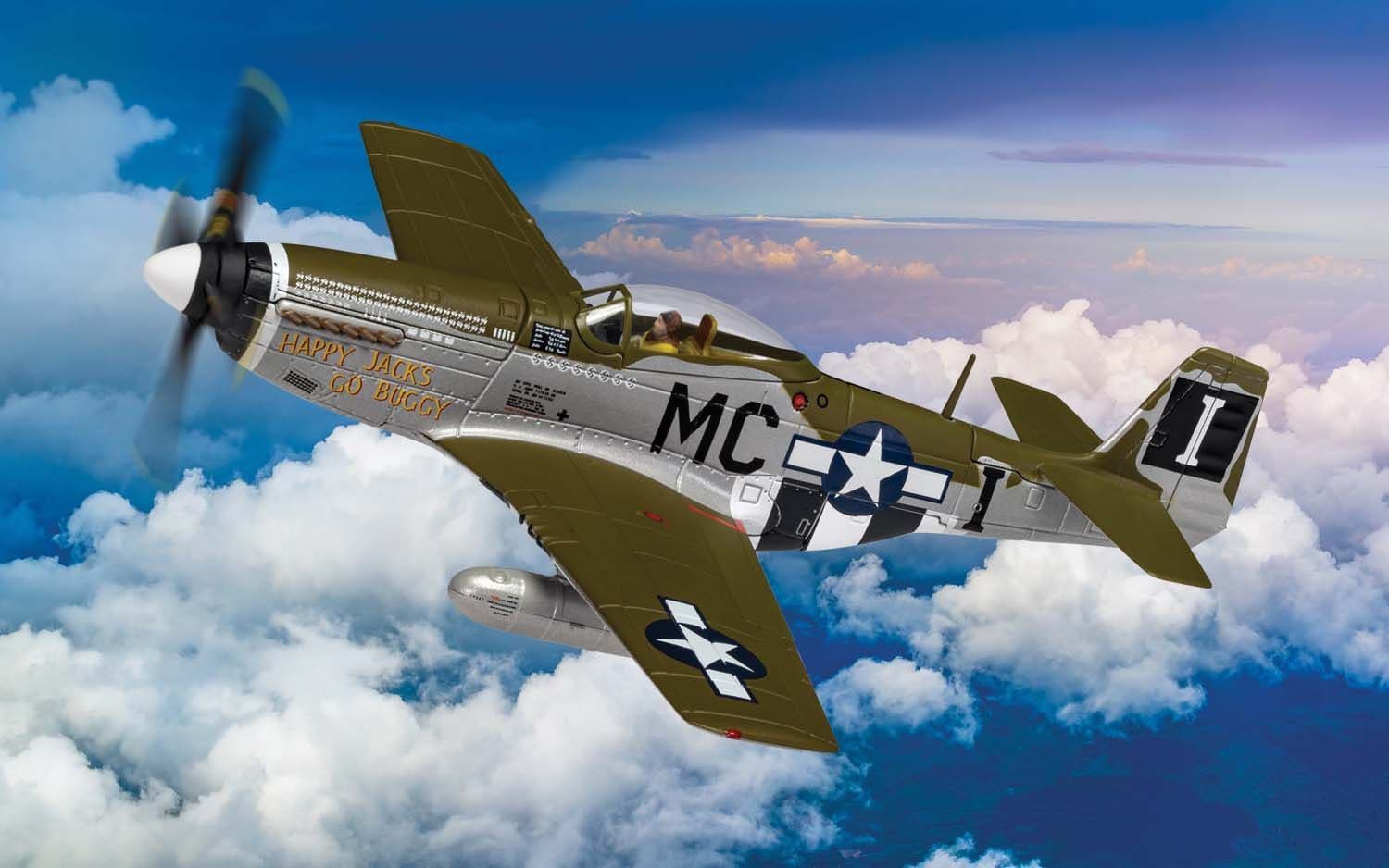 P51D Mustang 44 13761 MCI - 'Happy Jacks Go Buggy'