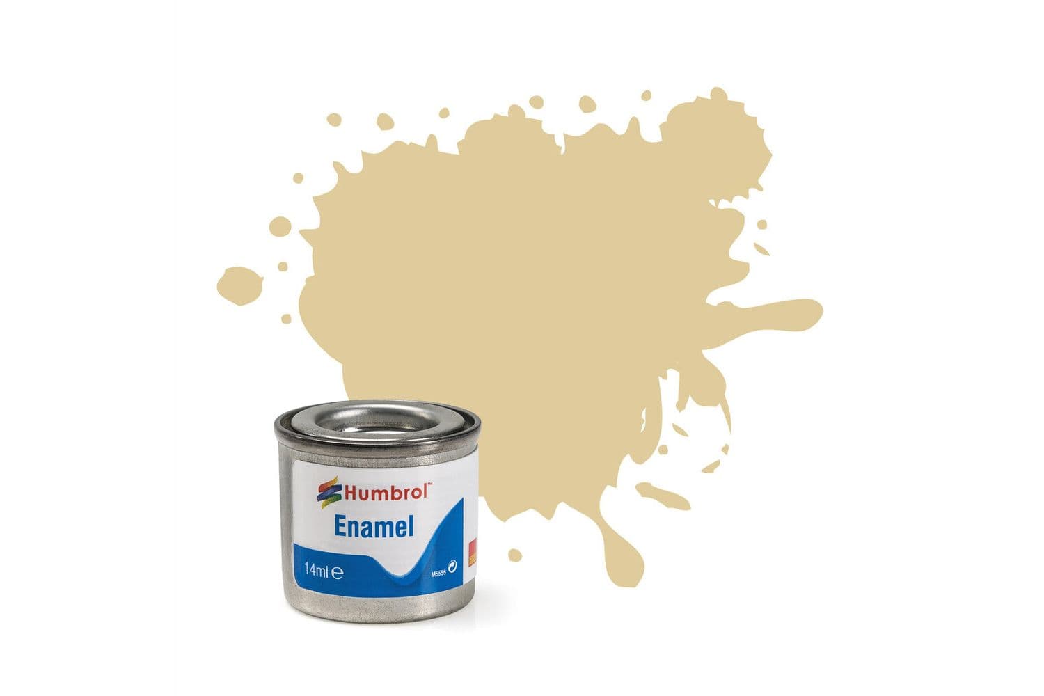 Enamel Paint: 121 - Pale Stone - Matt - (14ml)