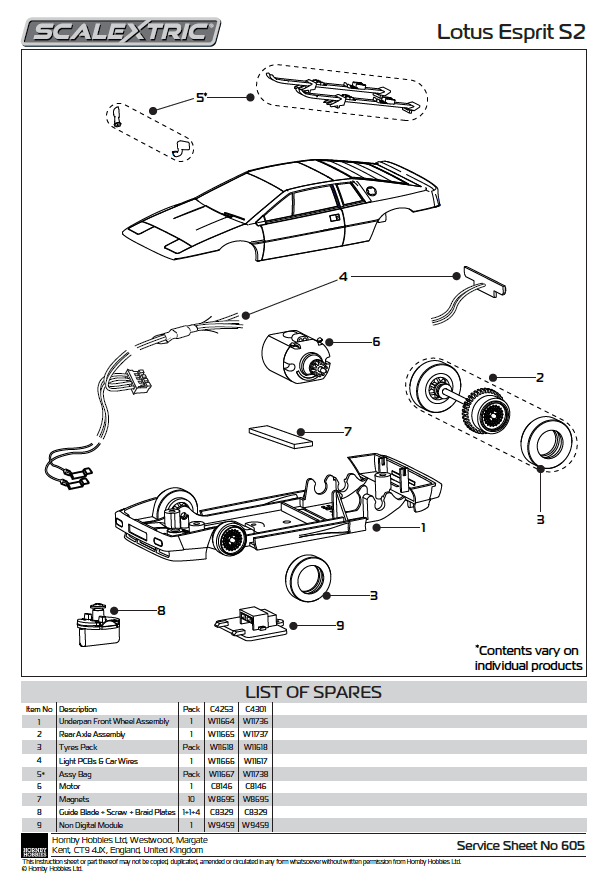 Lotus Esprit S2 - World Championship Commemorative Model