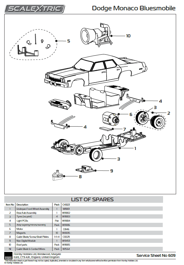 Dodge Monaco - Blues Brothers 'Bluesmobile'