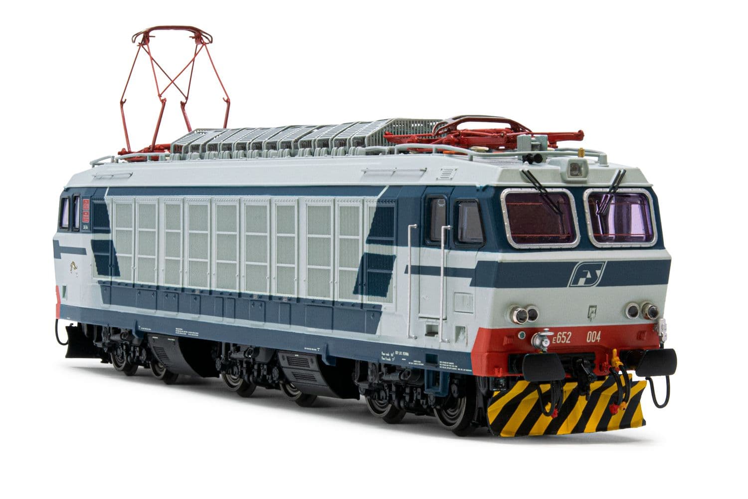 FS, electric locomotive class E.652 004 prototype, with type 52 pantograph, original livery, period IV-V, with DCC-decoder