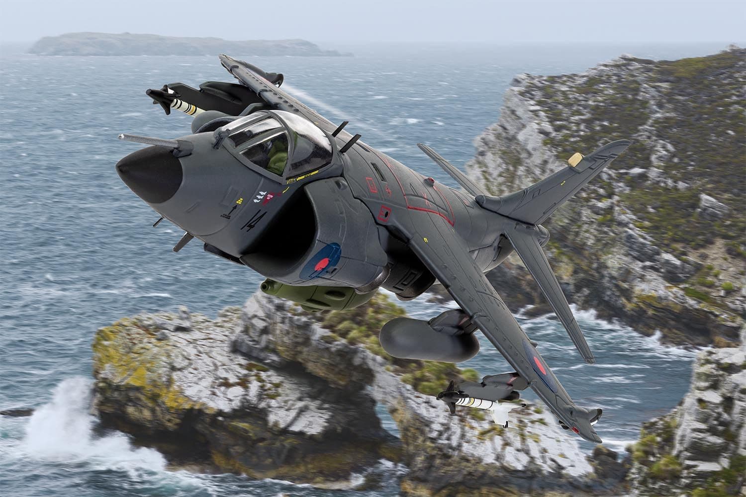 British Aerospace, Sea Harrier FRS.1 XZ457/14, Lt. Cdr. Andy Auld