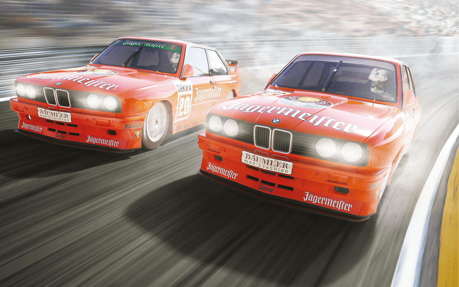 C4110A Scalextric | BMW E30 M3 - Team Jagermeister Twin Pack