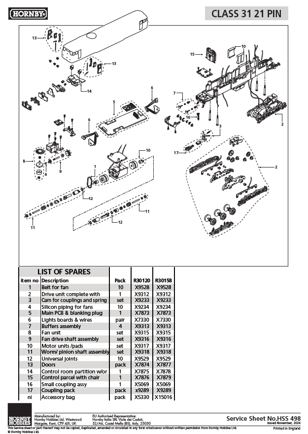 BR, Class 31, A1A-A1A, D5500 - Era 5