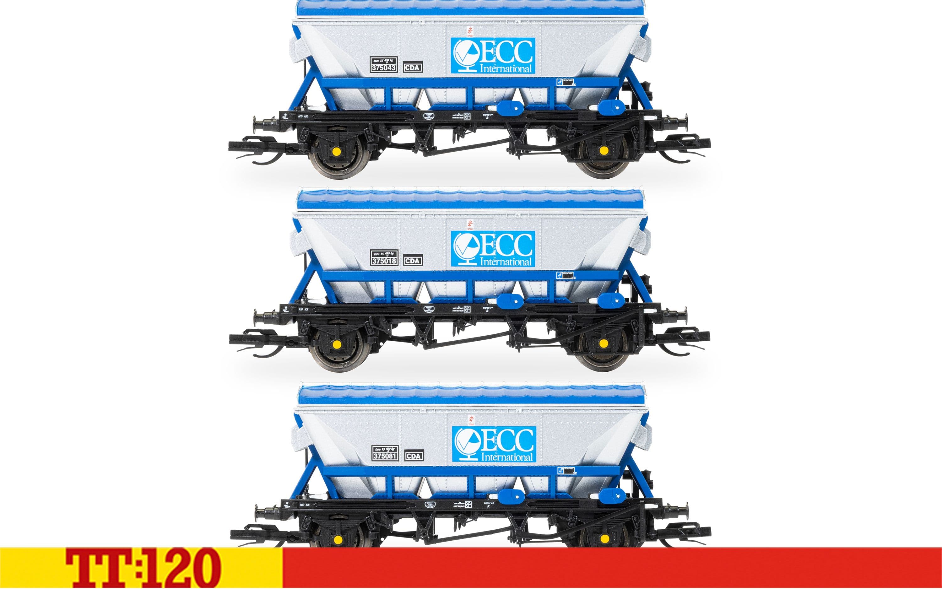 ECC - CDA Hopper Wagon - Triple Pack