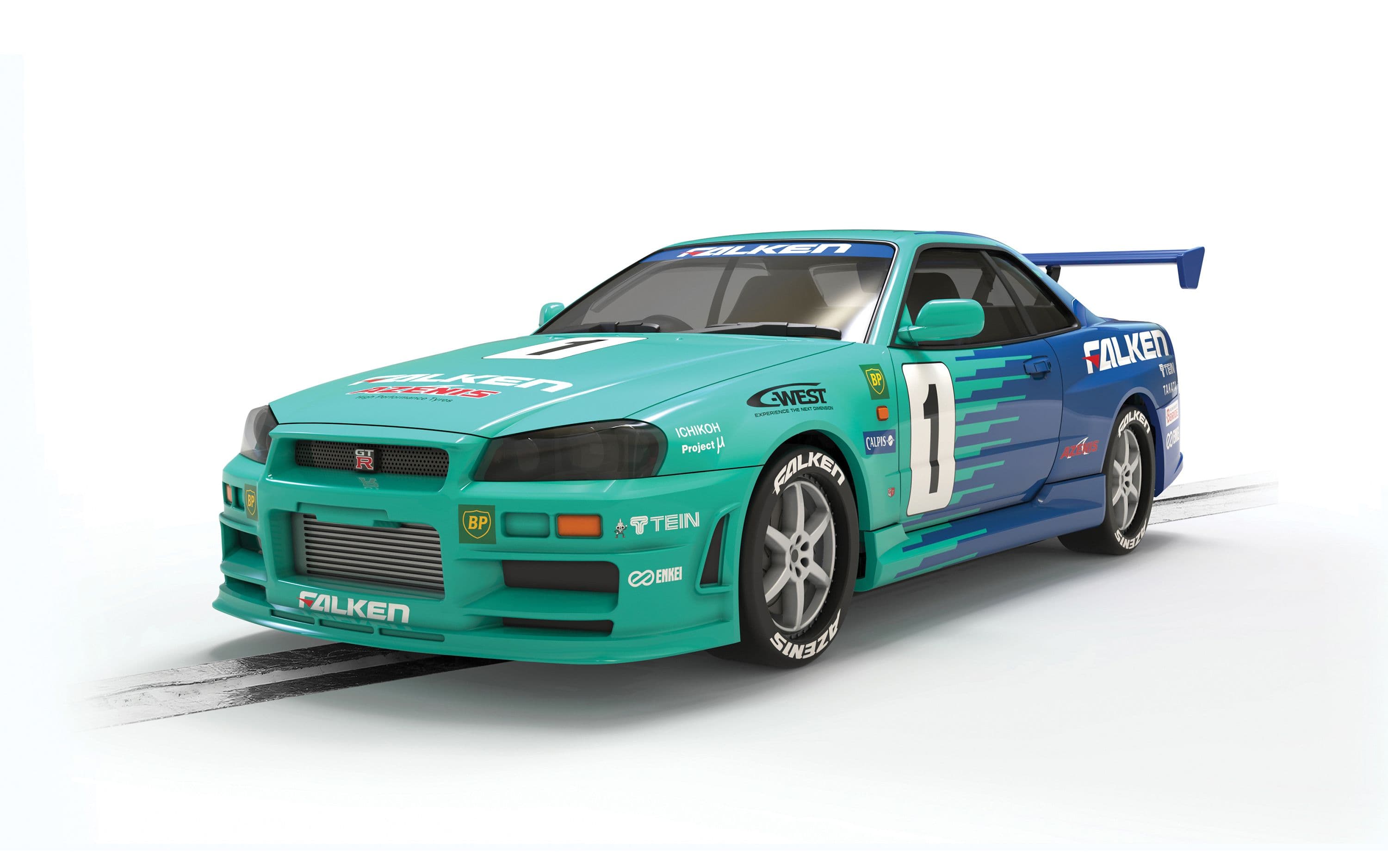 C4678 Nissan R34 Skyline Falken Tyres