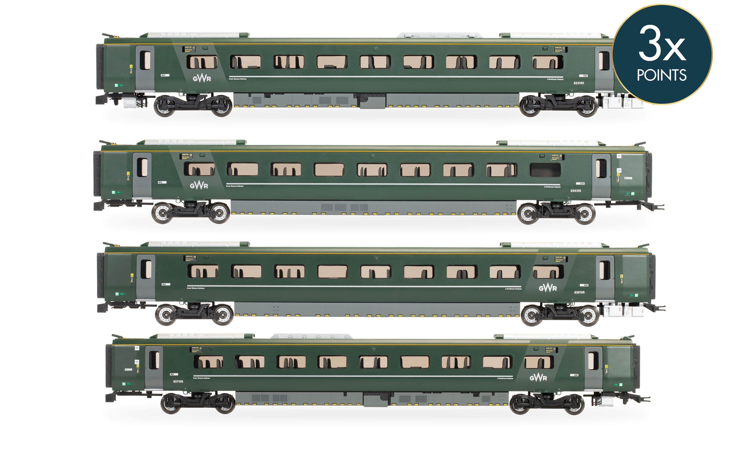 GWR - Class 802/1 - Coach Pack