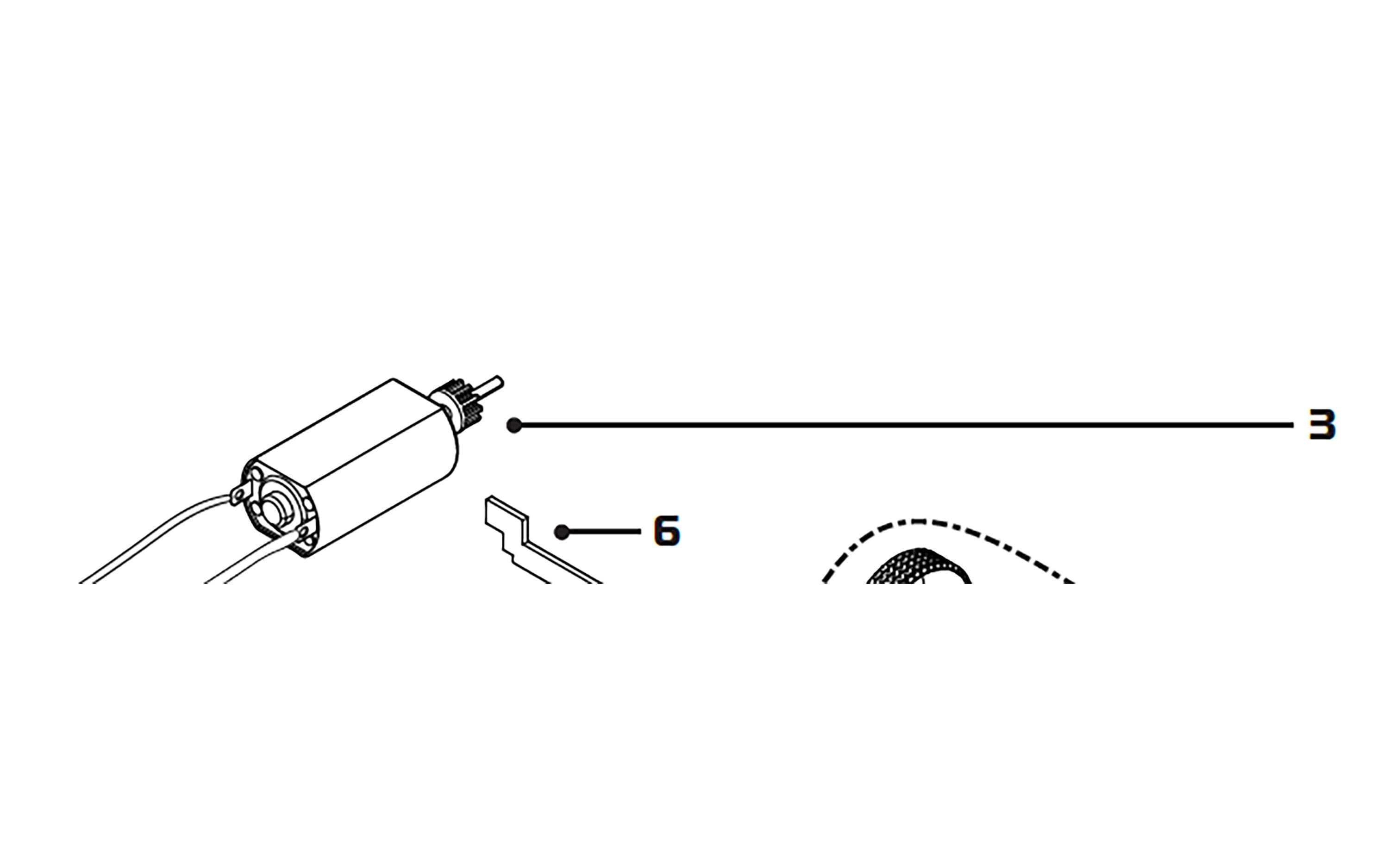 Scalextric Slimline Motor With 39mm Shaft Pack