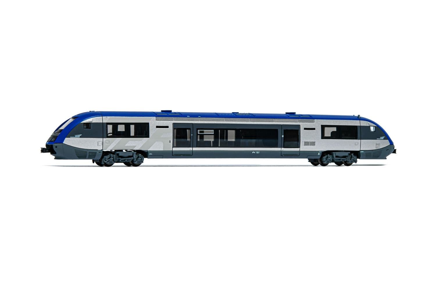 SNCF, X73505 diesel railcar, TER-livery, period V-VI