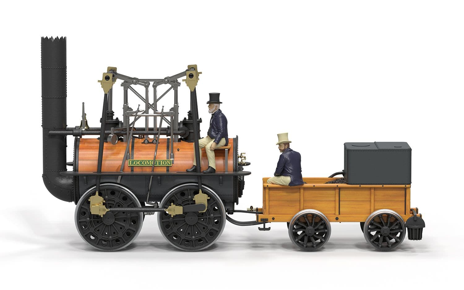 S&amp;DR, 0-4-0, Locomotion No. 1 - Era 11