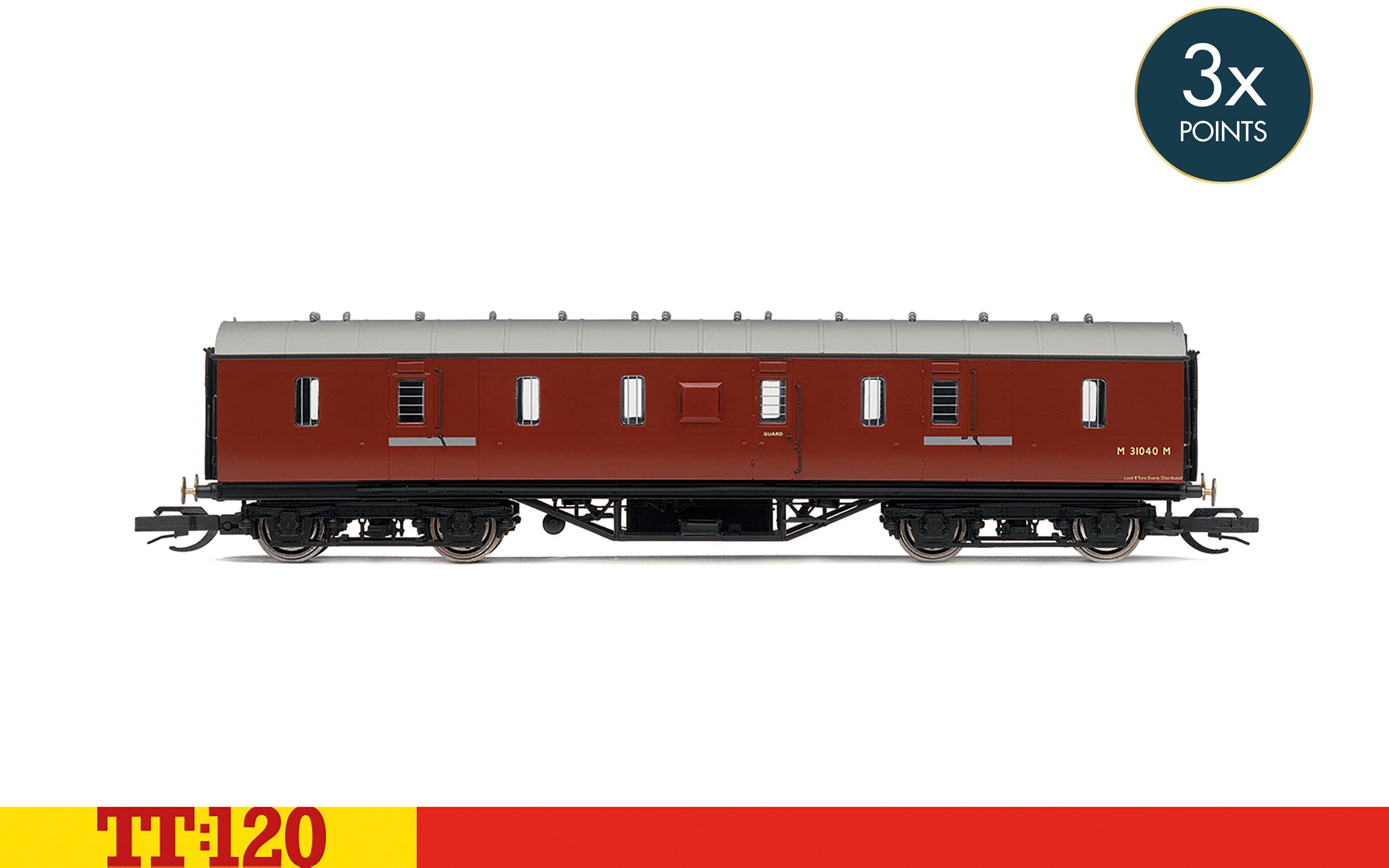 BR 50'  Passenger Brake, M31040M - Era 5