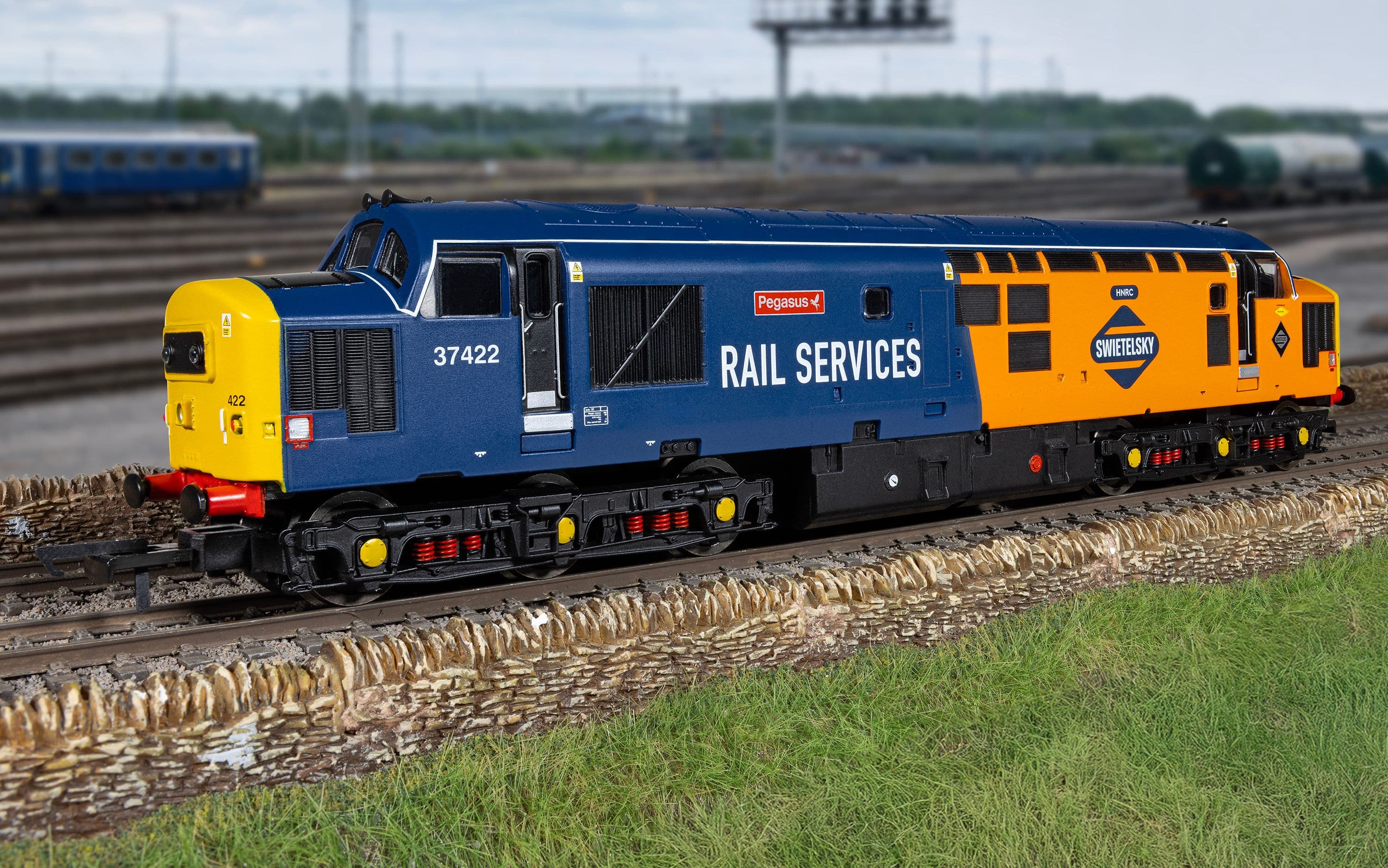 RailRoad: Rail Services - Class 37 - 'Pegasus' 37422