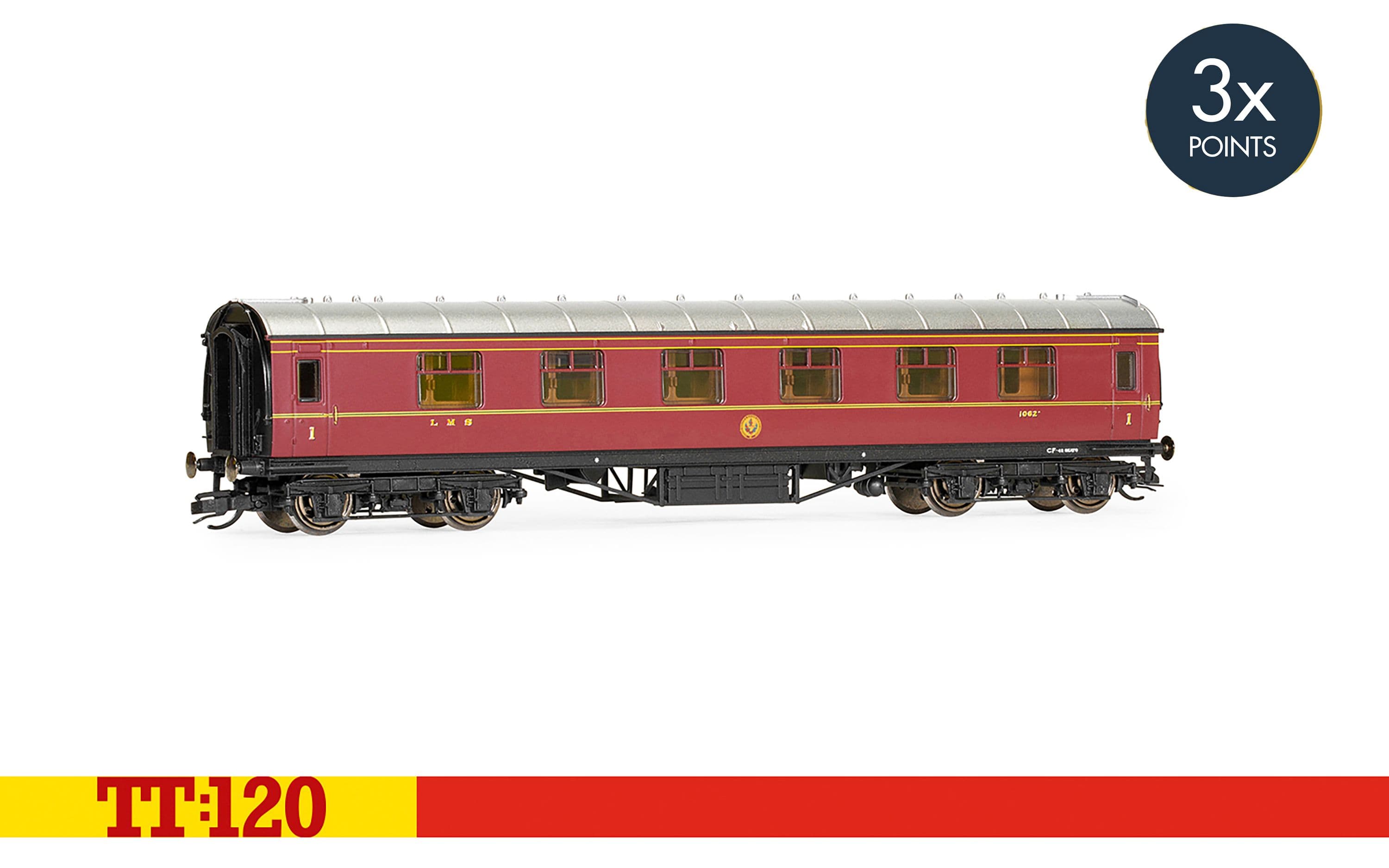 HORNBY Class90＋mk3客車 計6両セット HORNBY Class90＋mk3客車 計6両セット Hornby R40300 6 wheel brake