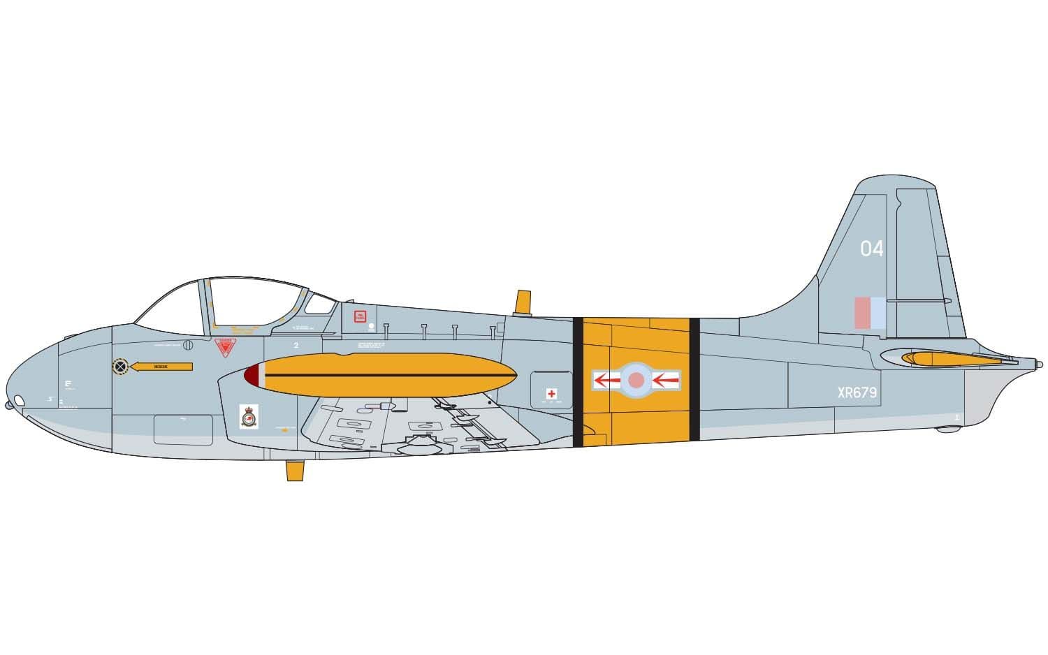 Hunting Percival Jet Provost T.4