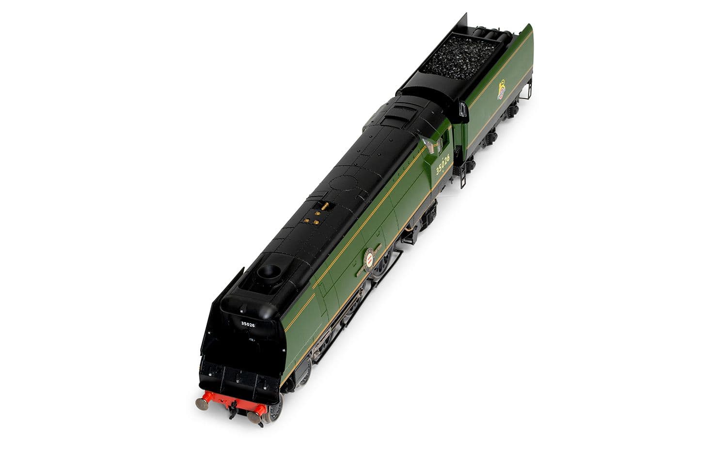 Hornby Dublo: BR, Merchant Navy Class, 4-6-2, 35026 'Lamport &amp; Holt' - Era 4