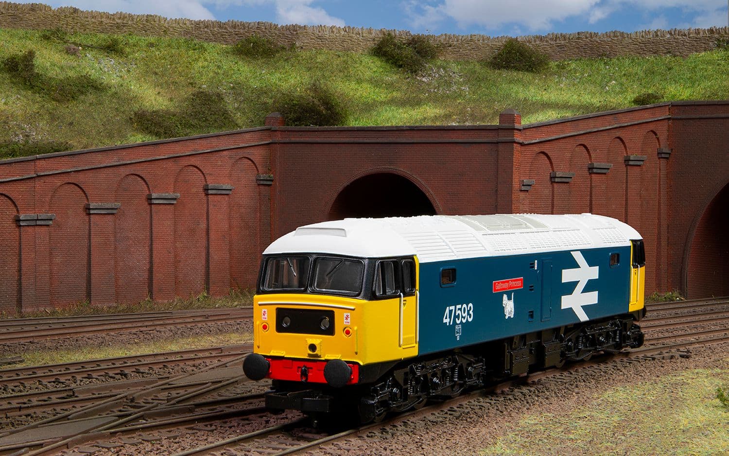 RailRoad BR, Class 47, Co-Co, 47593 ‘Galloway Princess’ – Era 7